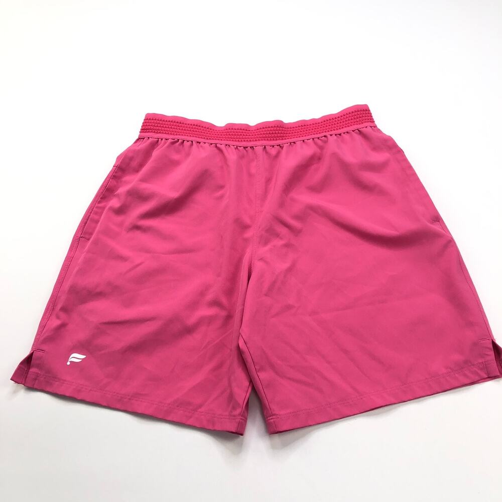 Fabletics Small/Medium (Fits 28W) Non-Lined Elastic Waist 7" Shorts Pink